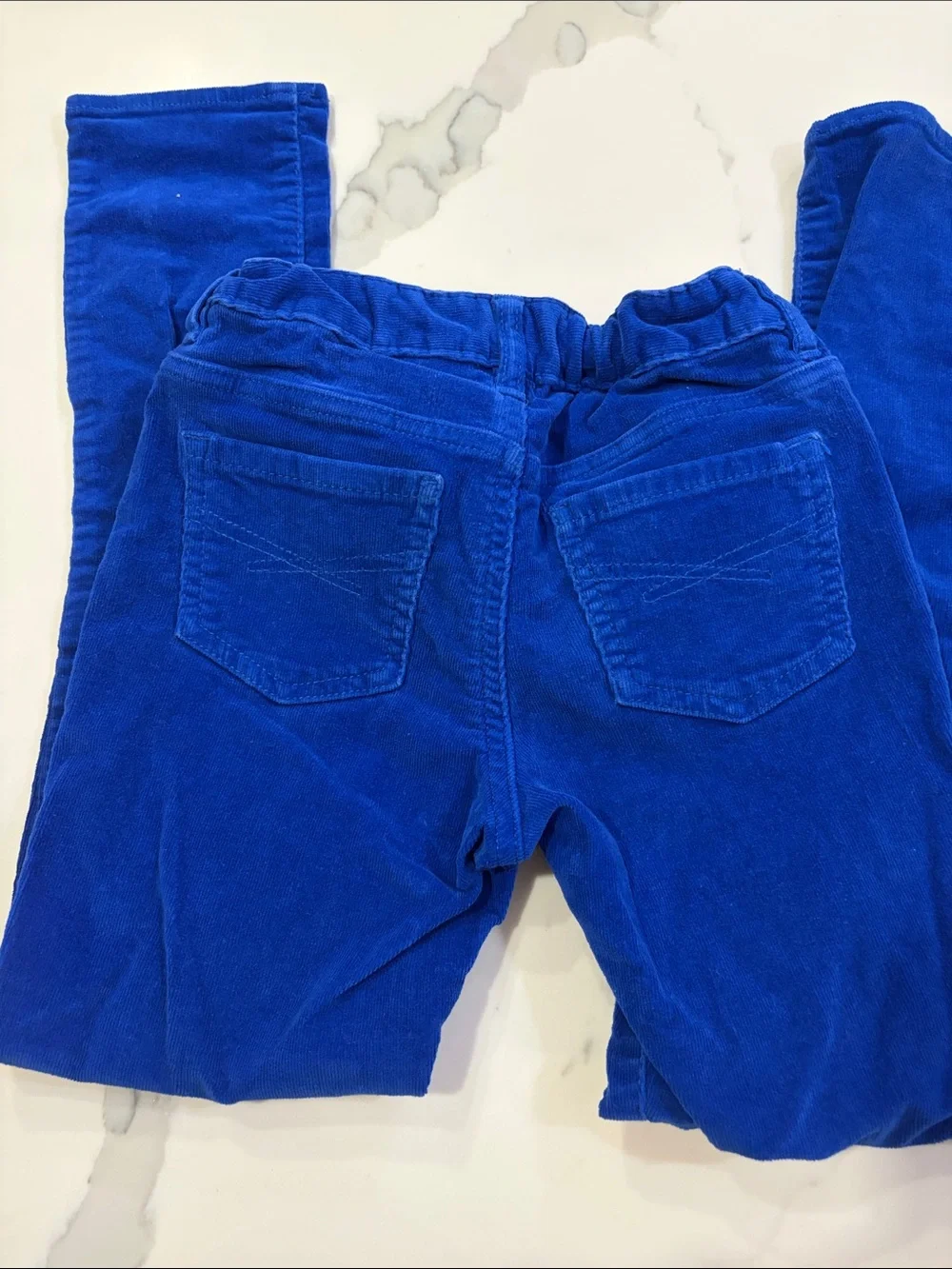 GAP Bright Blue Corduroy Pull-On Jeans